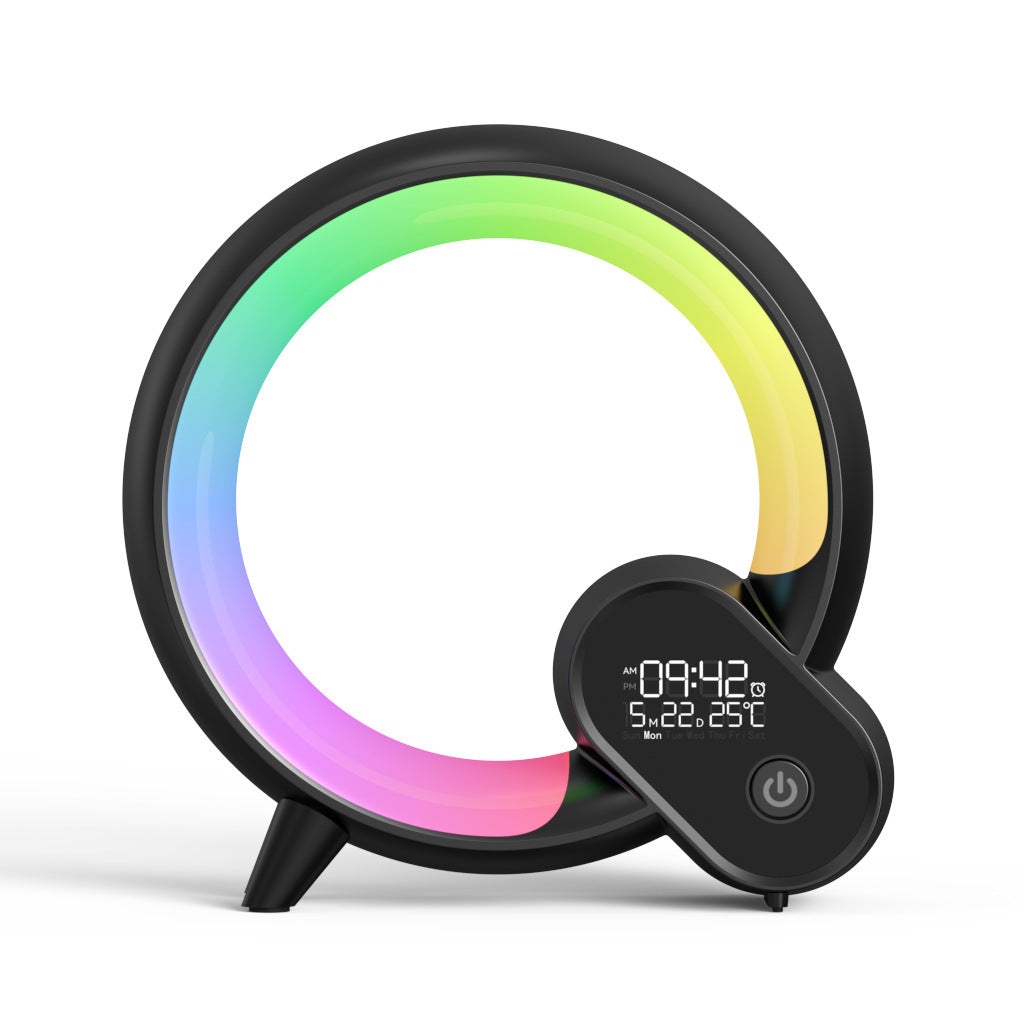 All-in-One Smart Alarm Clock with Sunrise Light, Bluetooth & Ambient Glow
