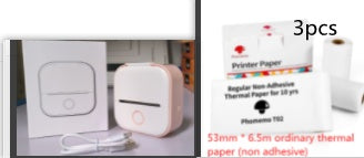 Portable Mini Thermal Printer | Inkless Bluetooth Pocket Printer for Notes & Labels
