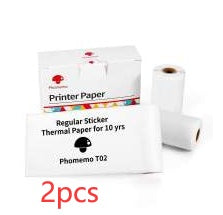 Portable Mini Thermal Printer | Inkless Bluetooth Pocket Printer for Notes & Labels
