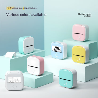 Portable Mini Thermal Printer | Inkless Bluetooth Pocket Printer for Notes & Labels