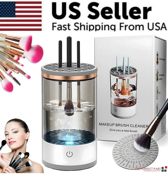 Automatic Makeup Brush Cleaner – Fast Electric Cleaning System