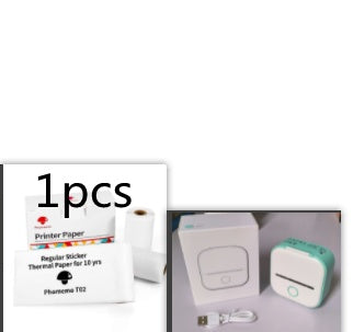 Portable Mini Thermal Printer | Inkless Bluetooth Pocket Printer for Notes & Labels