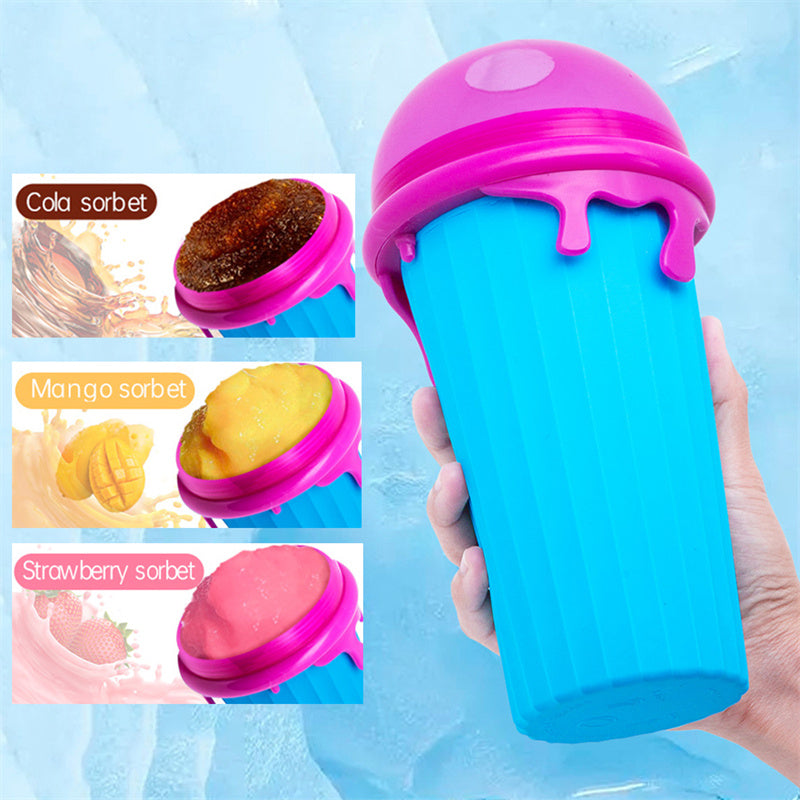 Magic Slushy Maker Cup 500ml – Instant Frozen Drink Squeeze Bottle