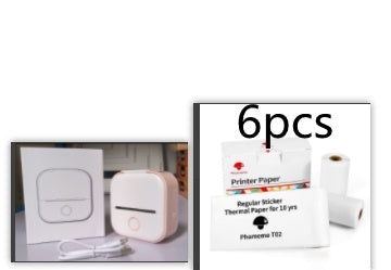 Portable Mini Thermal Printer | Inkless Bluetooth Pocket Printer for Notes & Labels