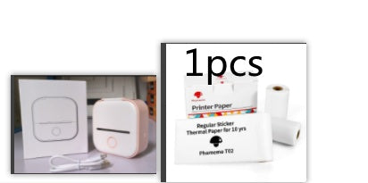 Portable Mini Thermal Printer | Inkless Bluetooth Pocket Printer for Notes & Labels
