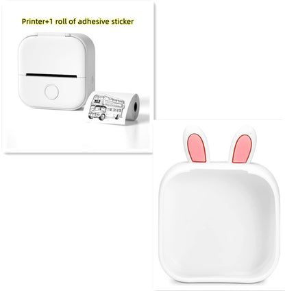 Portable Mini Thermal Printer | Inkless Bluetooth Pocket Printer for Notes & Labels