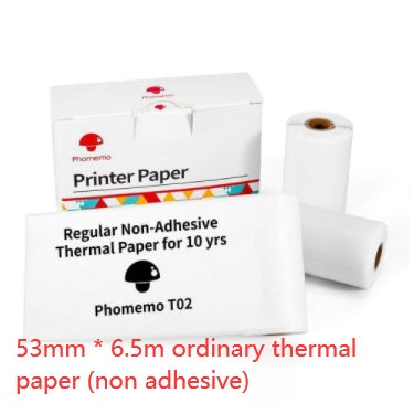 Portable Mini Thermal Printer | Inkless Bluetooth Pocket Printer for Notes & Labels