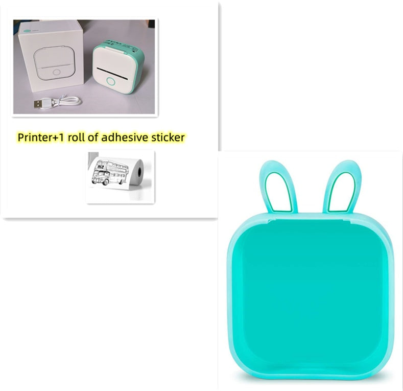 Portable Mini Thermal Printer | Inkless Bluetooth Pocket Printer for Notes & Labels