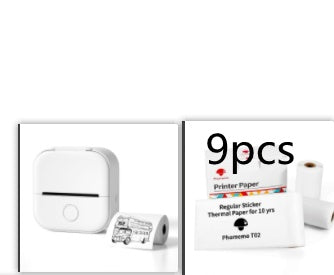 Portable Mini Thermal Printer | Inkless Bluetooth Pocket Printer for Notes & Labels