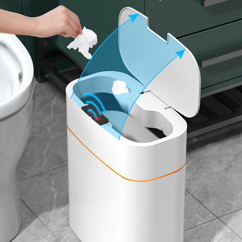 Smart Motion Sensor Trash Can with Lid – Touchless Automatic Dustbin
