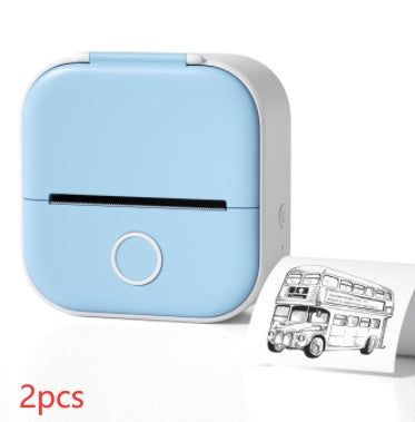 Portable Mini Thermal Printer | Inkless Bluetooth Pocket Printer for Notes & Labels