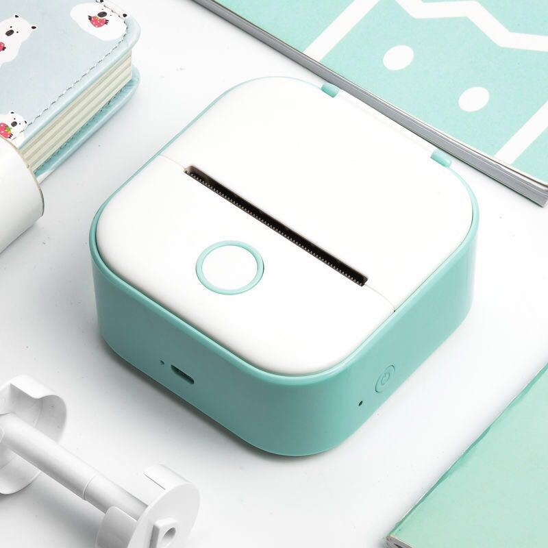 Portable Mini Thermal Printer | Inkless Bluetooth Pocket Printer for Notes & Labels