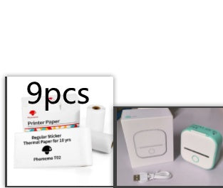 Portable Mini Thermal Printer | Inkless Bluetooth Pocket Printer for Notes & Labels