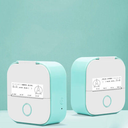 Portable Mini Thermal Printer | Inkless Bluetooth Pocket Printer for Notes & Labels