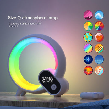 All-in-One Smart Alarm Clock with Sunrise Light, Bluetooth & Ambient Glow
